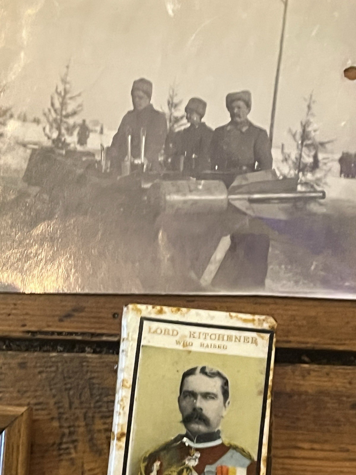 Original Rare WW1 Collection Photographs Trench Art Lighter Kitchener Matchbox