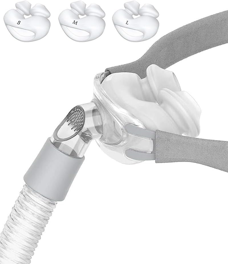 Nasal Pillow Supplies - Includes 3 Packs Nasal Mask Nose Pillows Small, Medium,