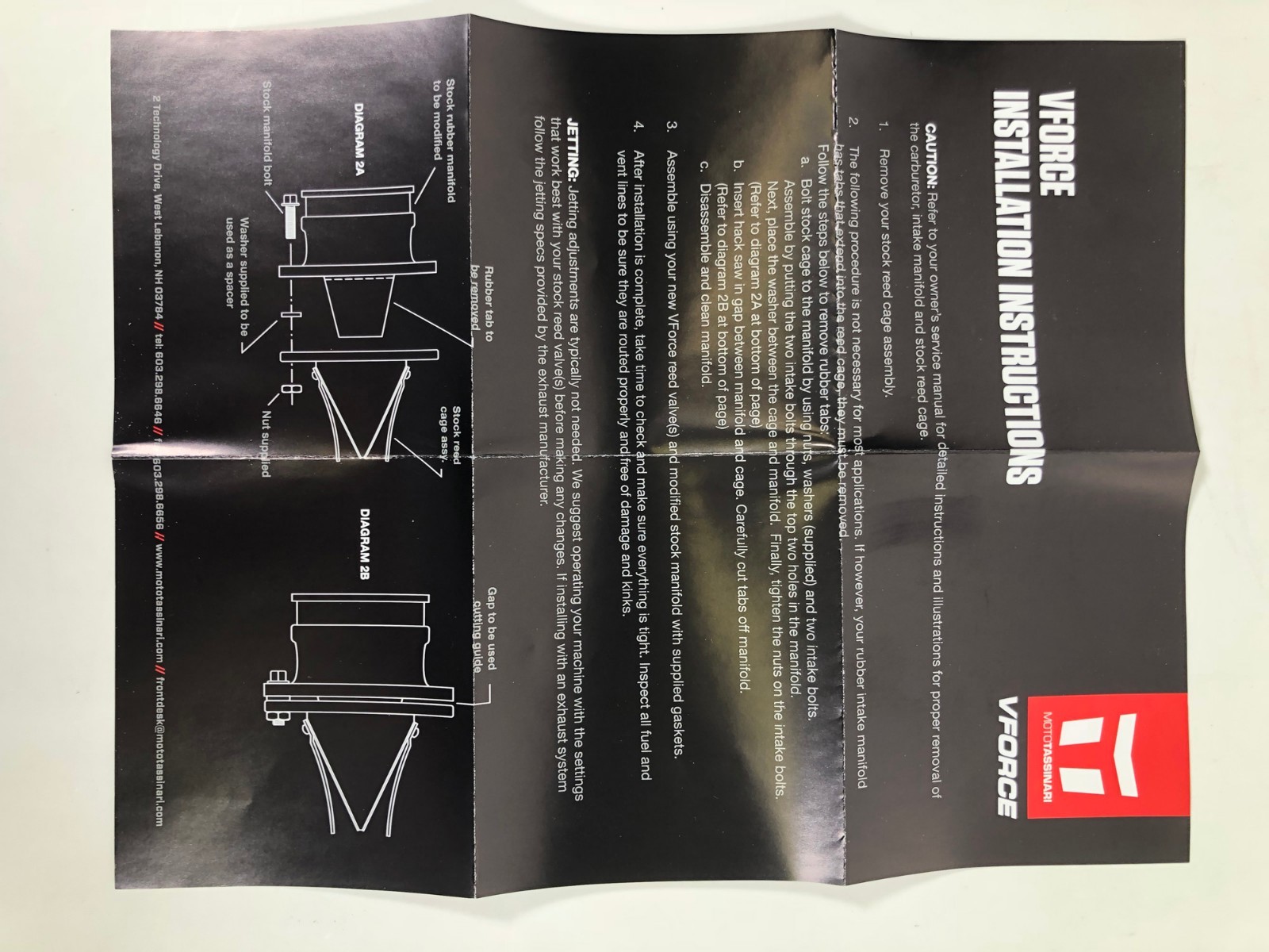 Banshee V Force 4 Pair Reed Valve Cages VForce Reeds Yamaha YFZ 350 Four V4144-2