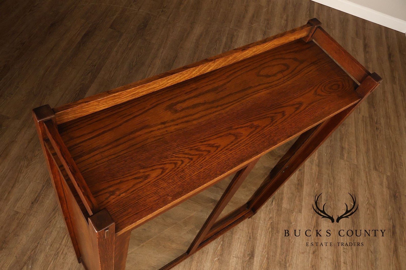 Harden Furniture Co. Antique Arts And Crafts Two Sliding-Door Bookcase