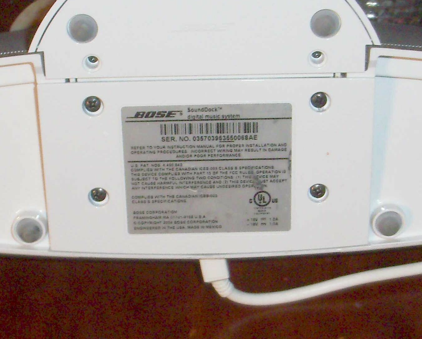 **THE ONE THAT WORKS** Bluetooth Adapter **SERIES 1** BOSE SOUNDDOCK 30 Pin iPod