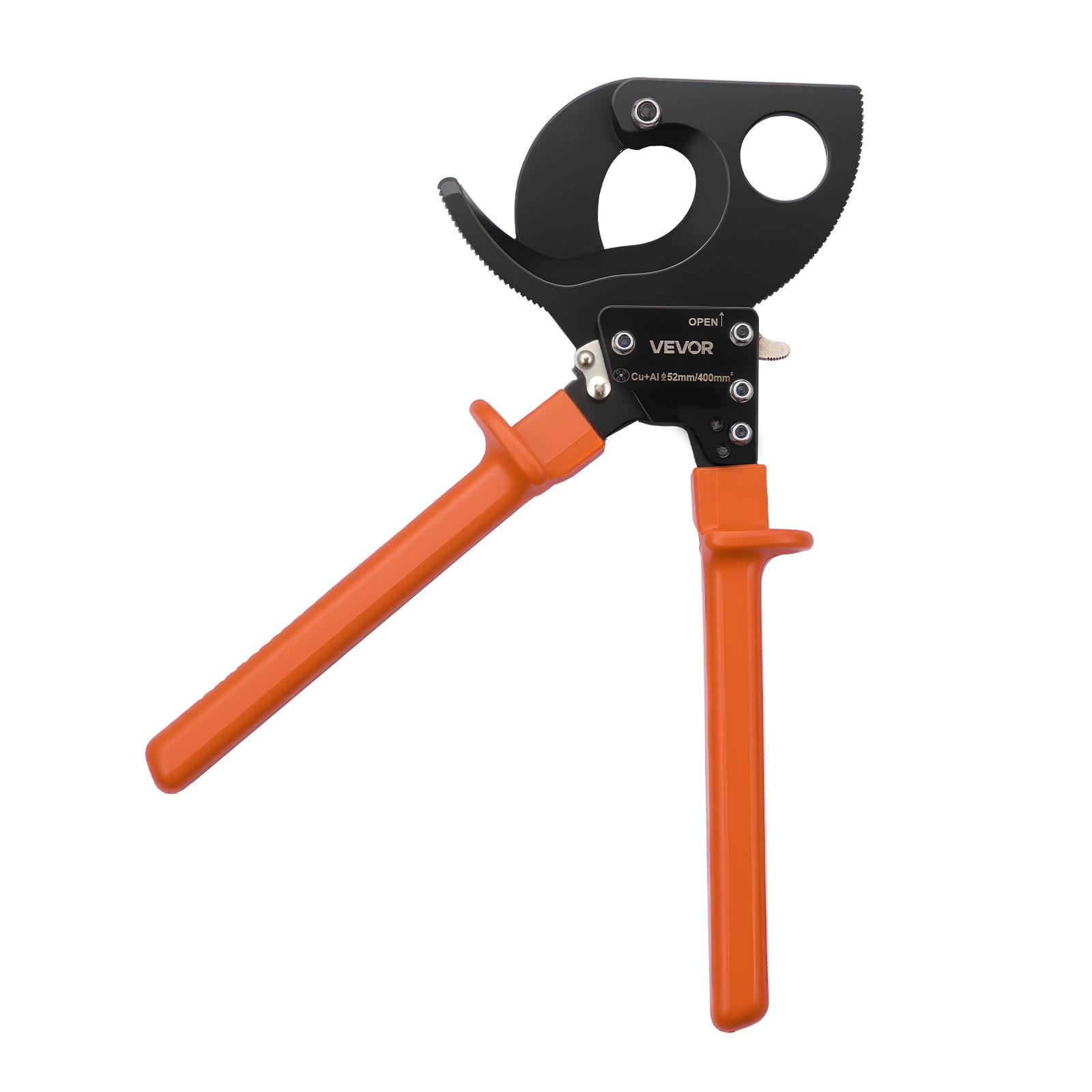 VEVOR Ratcheting Cable Cutter for Cutting Copper Aluminum 800 MCM / 400 mm²