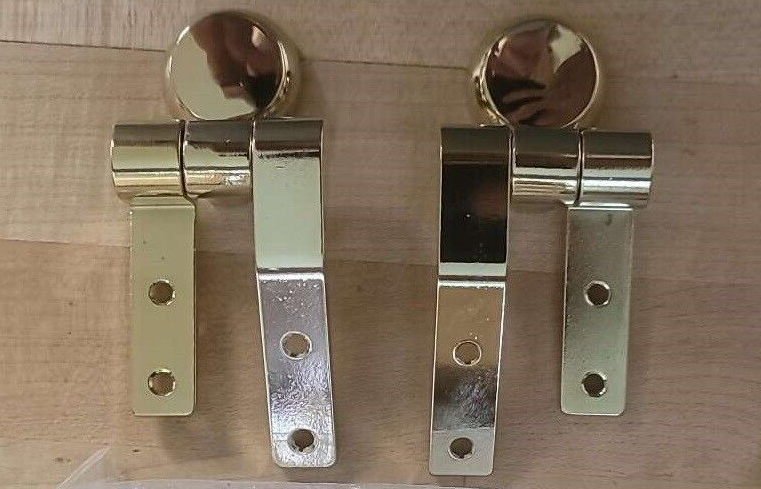Kohler Replacement New Style Toilet Seat Hinges - 85178-VF - Polished Brass