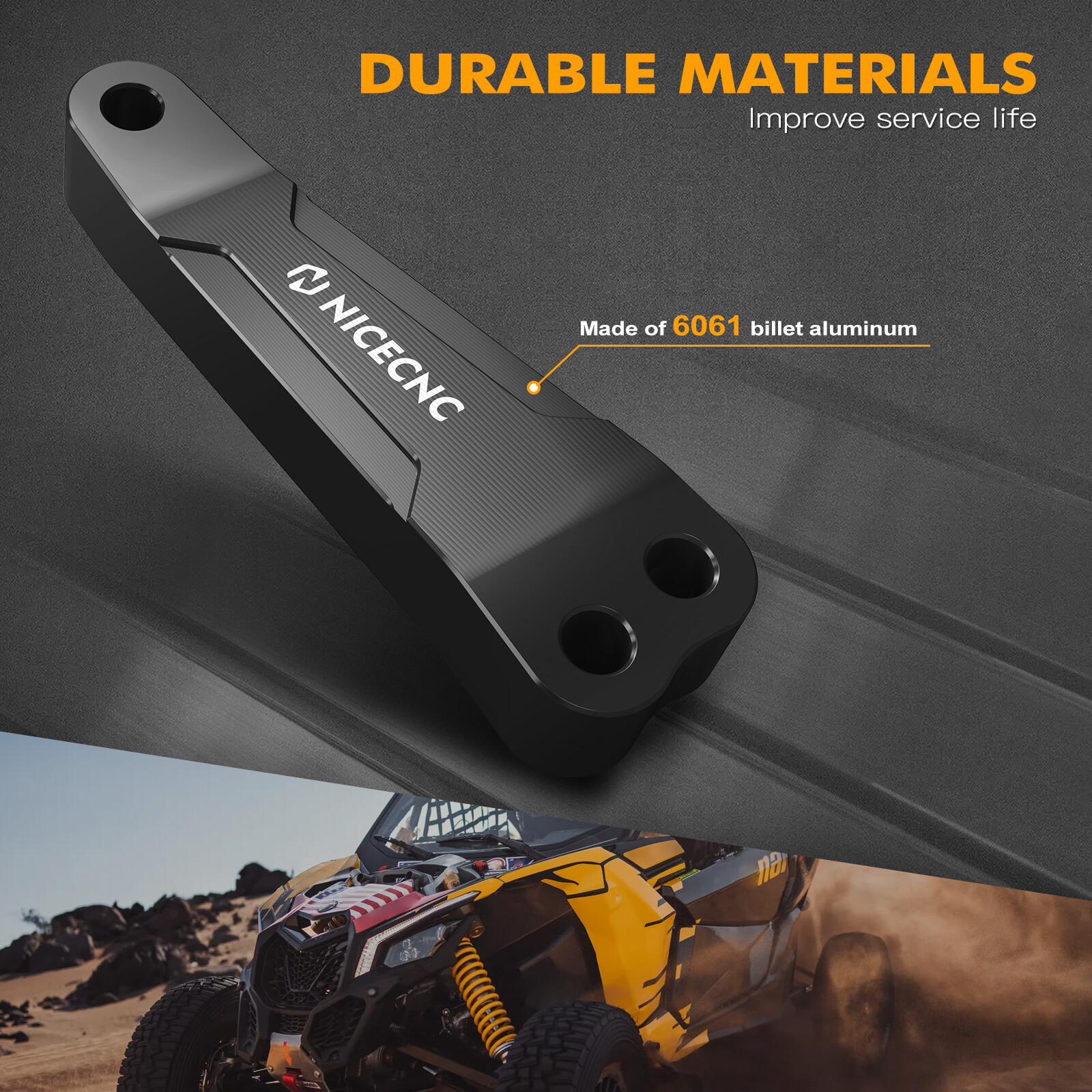 NICECNC Transmission Gear Box Bracket Mounting For Can-Am Maverick X3 2017-2023