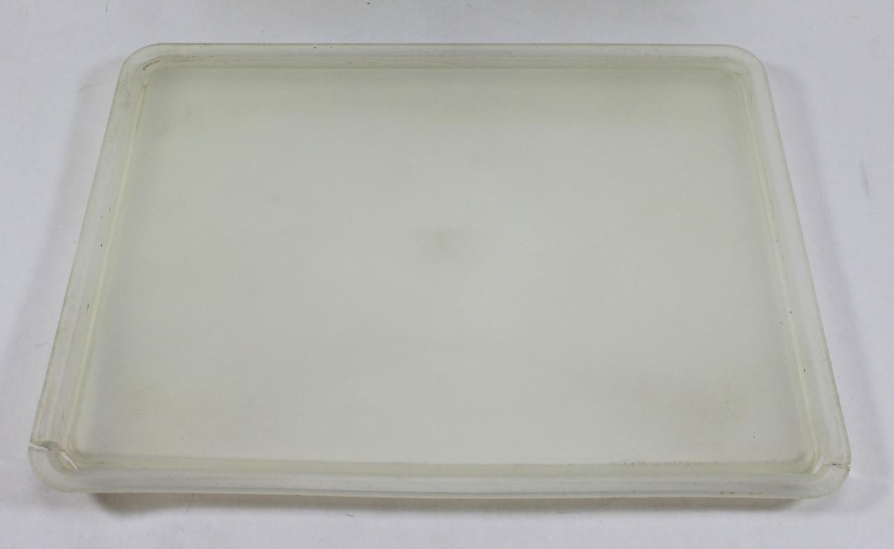 Vintage Deters Dairy Ice Cream Plastic Container ~ Quincy, IL ~ Eagle USA Made