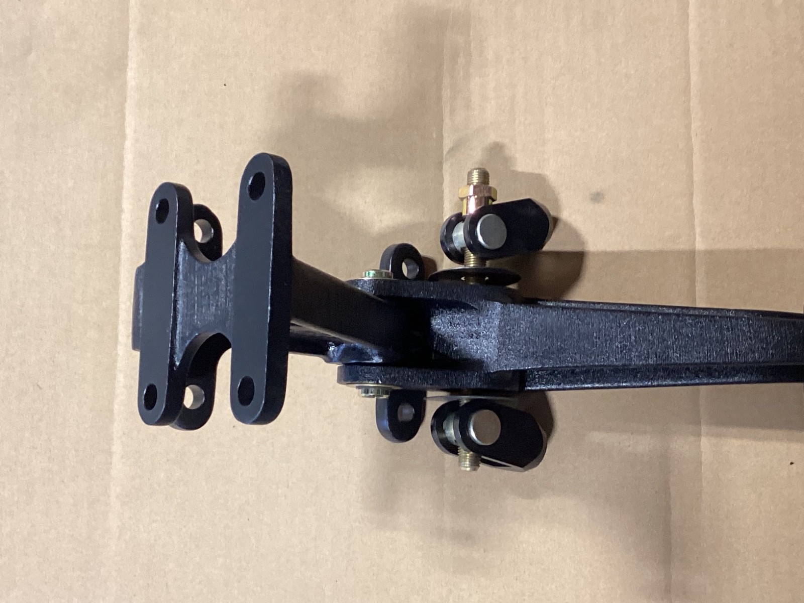 Wilwood Floor Mount Brake Pedal, Balance Bar Pedal Assembly, Aluminum Dual 6:1