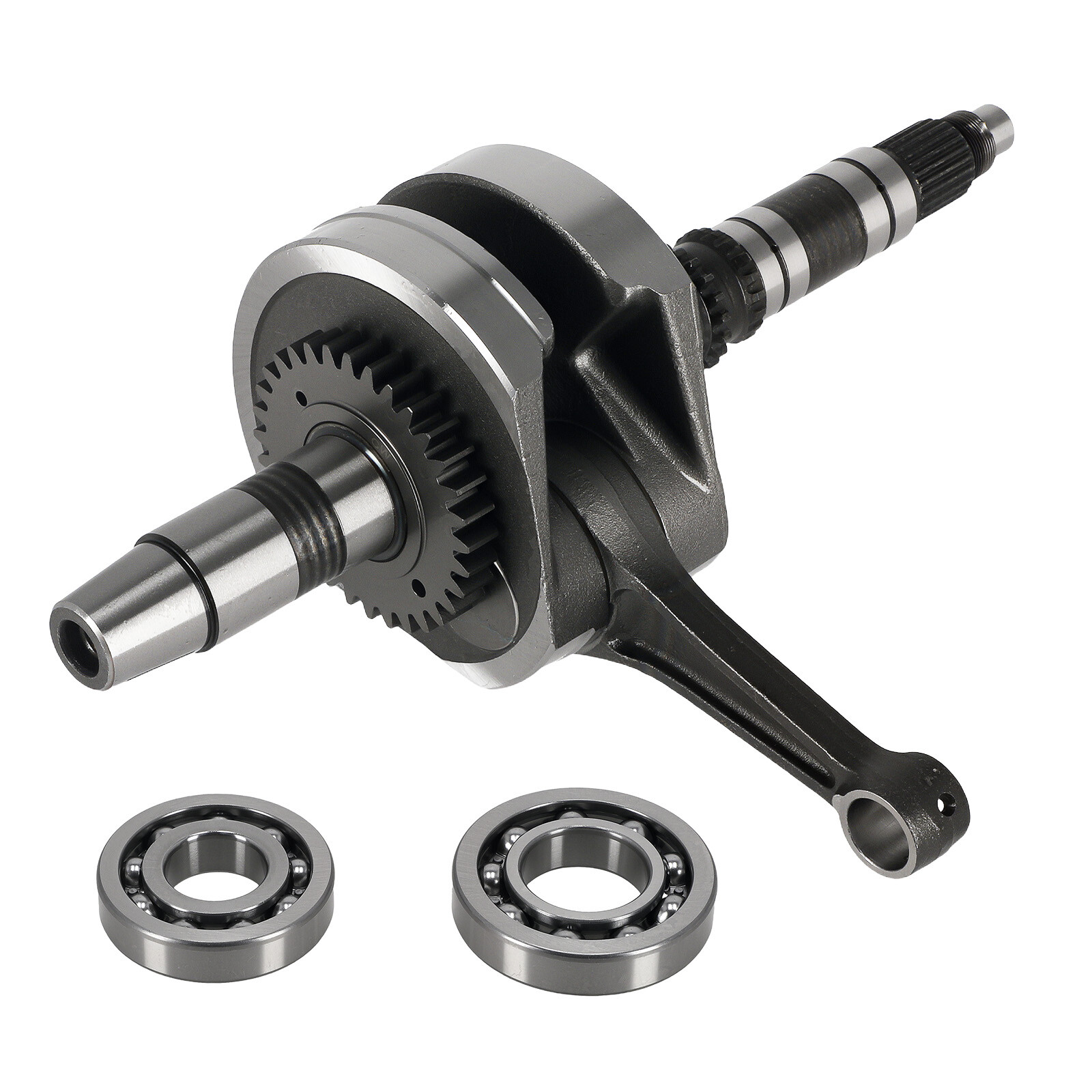 Engine Crankshaft + Bearing For Honda Rancher TRX420 Foreman TRX500/520 ATV