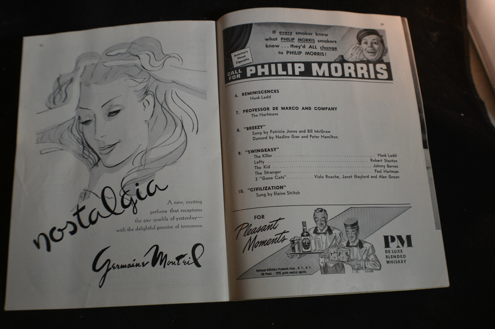 1947 Coronet Theatre *The Hartmans-Angel in the Wings-Hank Ladd* 1ST TONY AWARD*