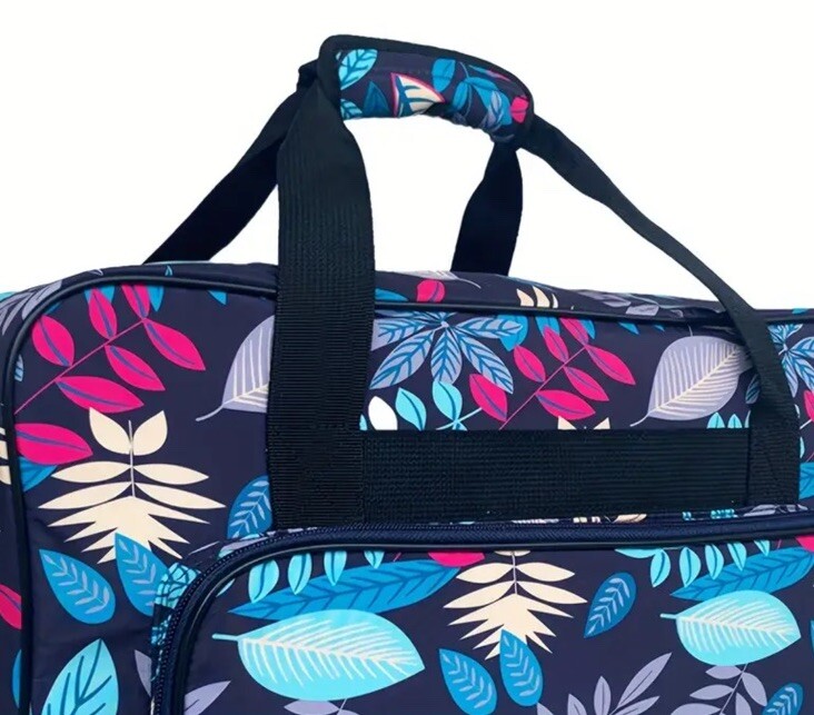 Sewing Machine Case Tropical Carrier Tote Storage Organizer Bag 18.1x9x12.6" NIB