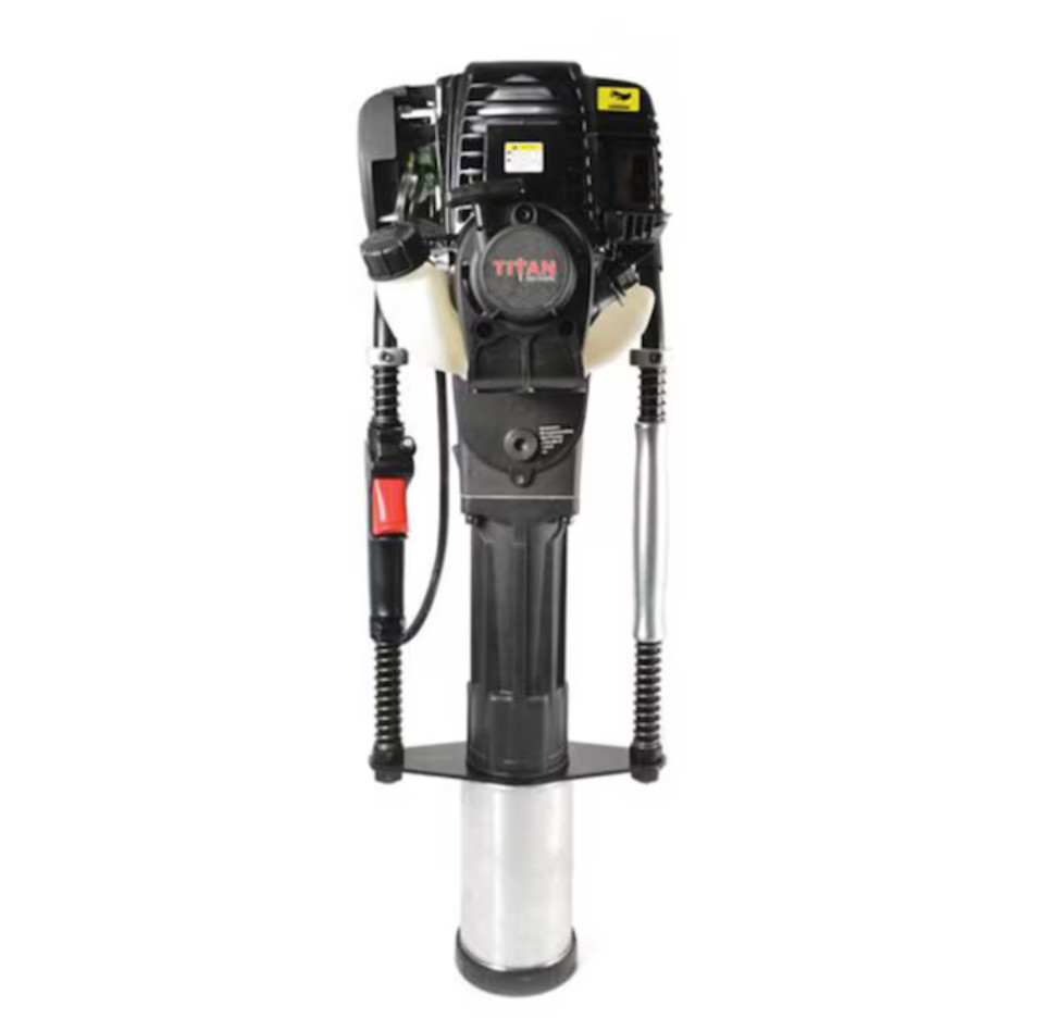 Titan Post Pounder Steel Fence Post Driver Durable Free Shipping