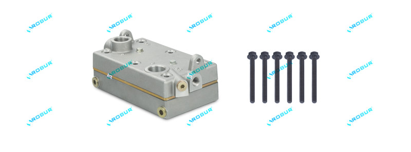 Air Brake Compressor Cylinder Head for Paccar / MX13 /CF75 / 1732080 /9125189222