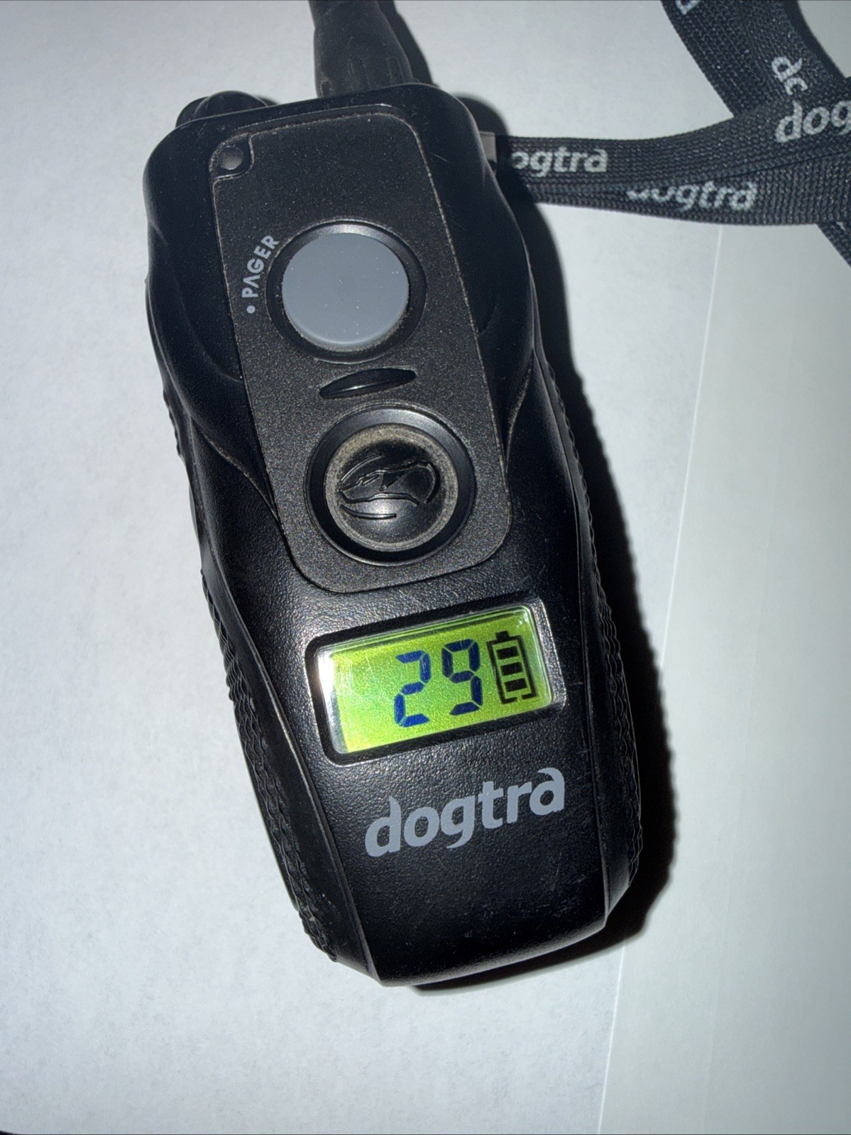 Dogtra 280C Black Remote Dog Trainer Static/Shock Control Transmitter for Collar