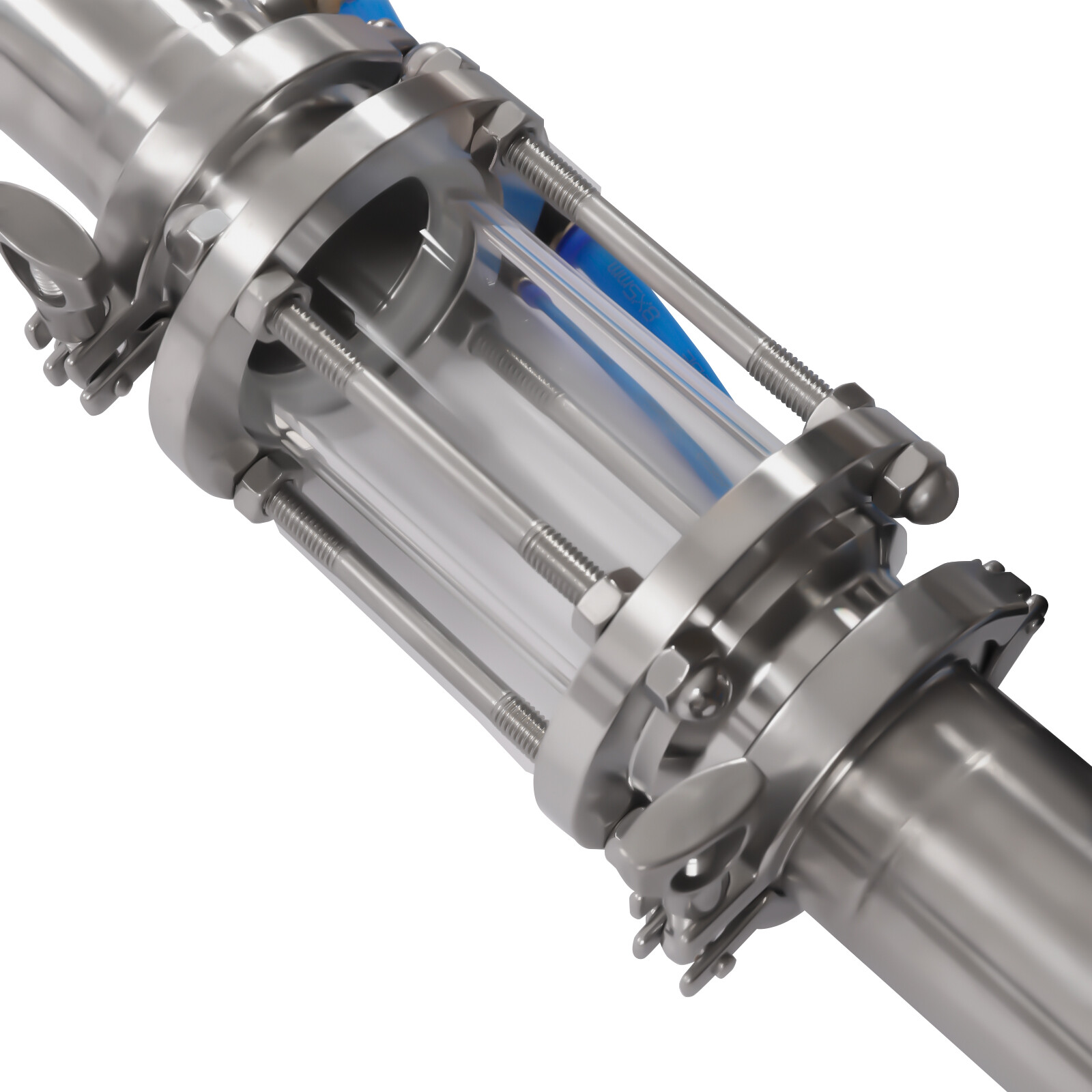 2" in Stainless Still Moonshine Reflux Distilling Column Brew Wine Making Tool