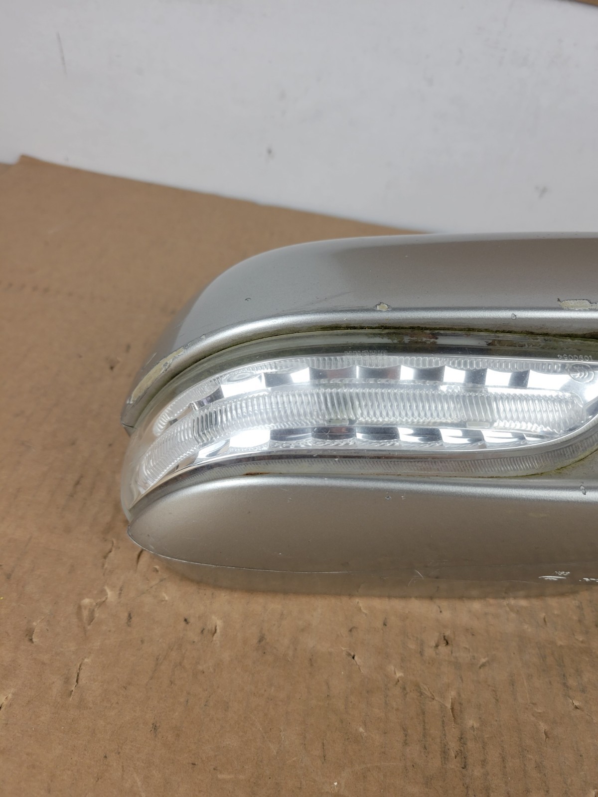 09 - 14 ACURA TL PASSENGER EXTERIOR DOOR MIRROR NH743M PALLADIUM METALLIC SILVER