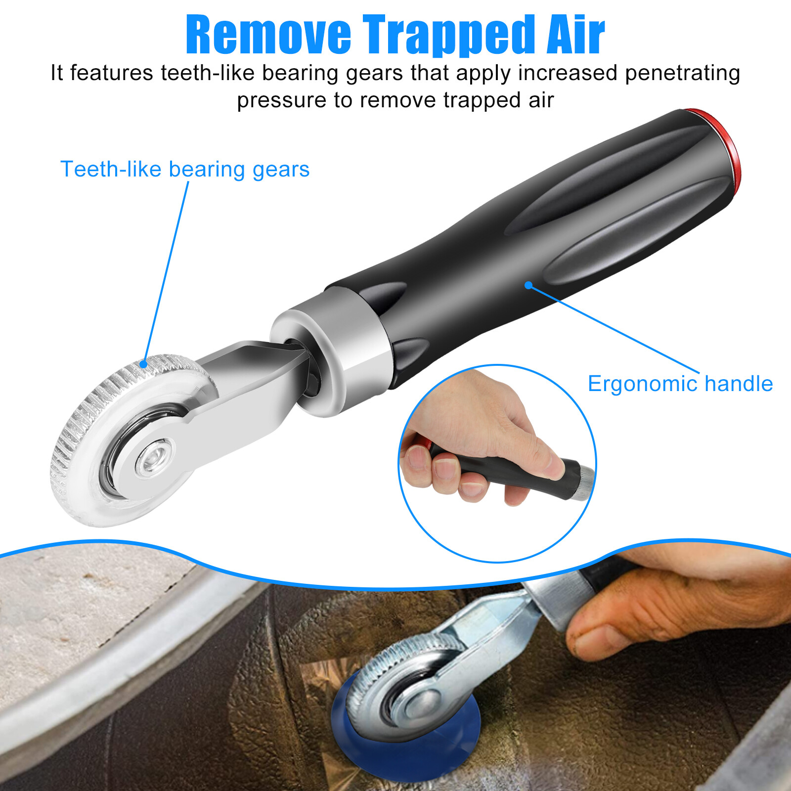 62Pcs Tire Repair Patches Kit Flat Punctures for Car Truck Motorcycle Plug Patch