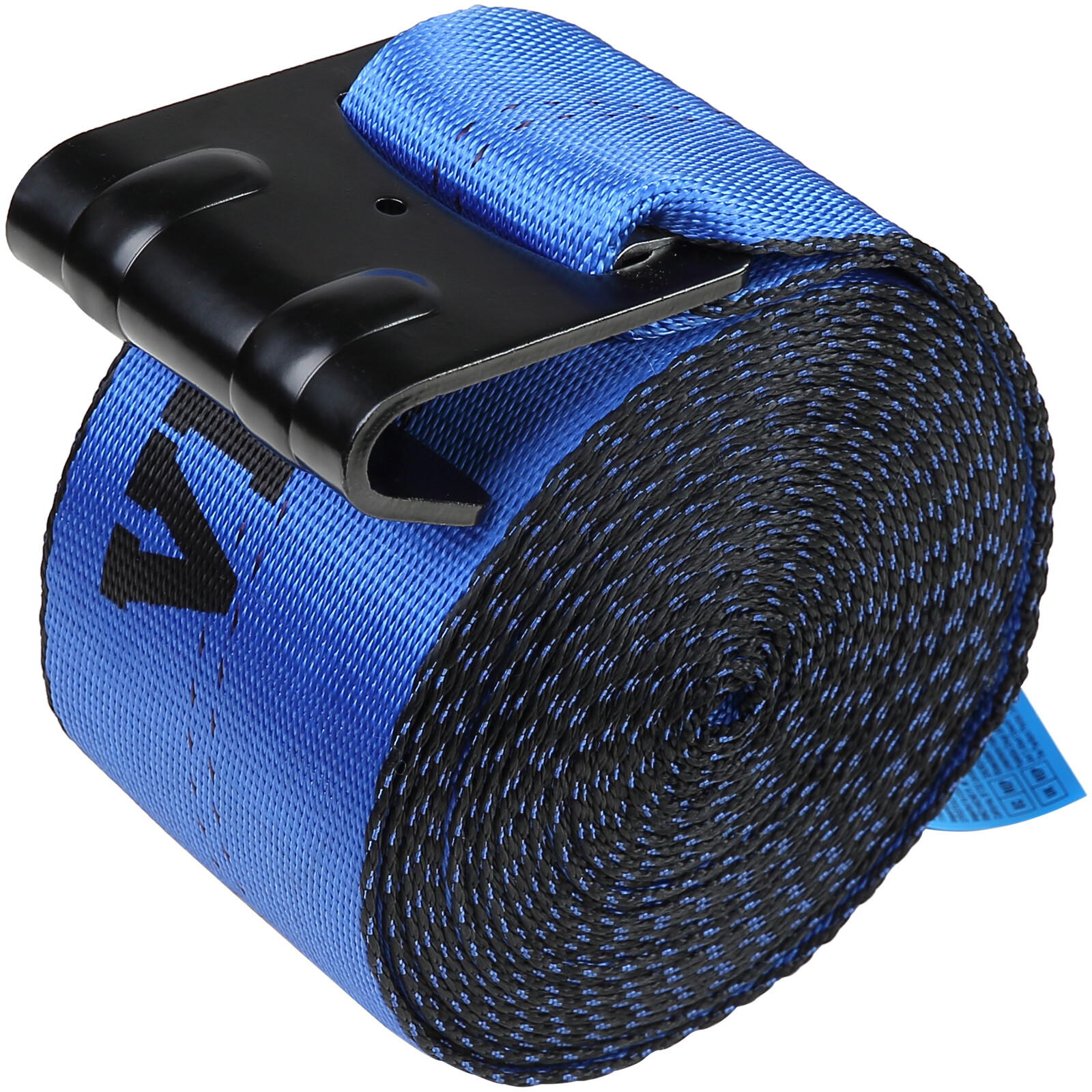 VEVOR 10 Pack 4" x 30' Winch Truck Straps w/Flat Hook for Towing 18000 lbs