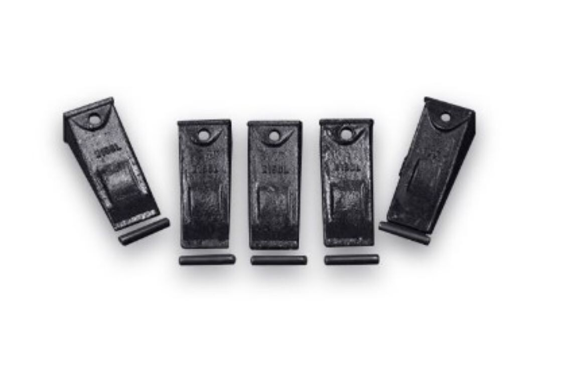 X156L 5 PACK Hensley Style Contains 5 Teeth and 5 Pins