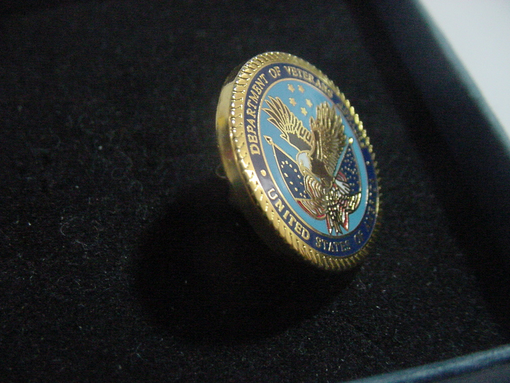 U.S. Department of Veterans Affairs VA lapel pin new