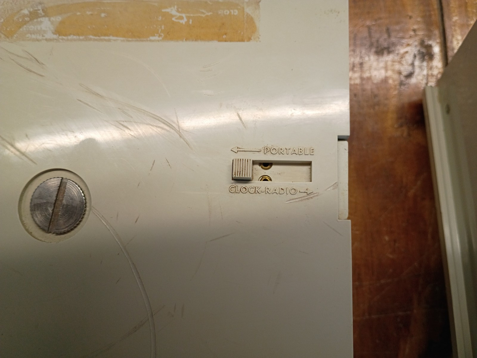 ✨RARE 1955 General Electric Model 680 Convertible Clock Radio - Parts Restore ✨