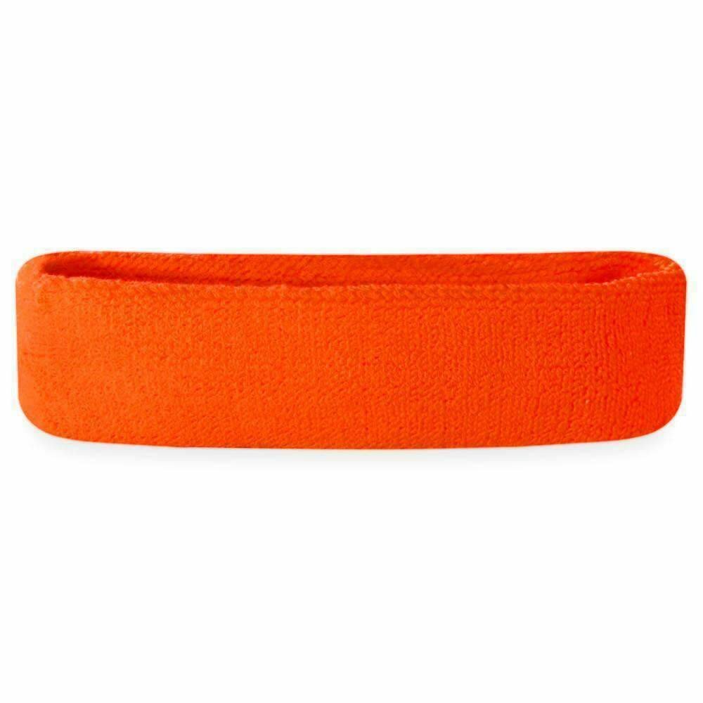 Suddora Sweatband/Headband - Terry Cloth Athletic Basketball Head Sweat Bands