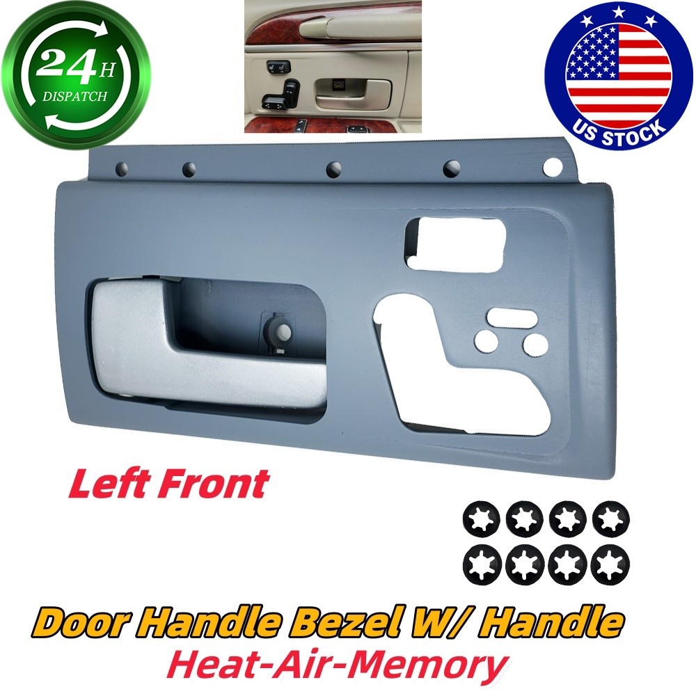 Left Front Door Handle Bezel Heat-Air-Memory For 2003-2011 Lincoln Towncar US