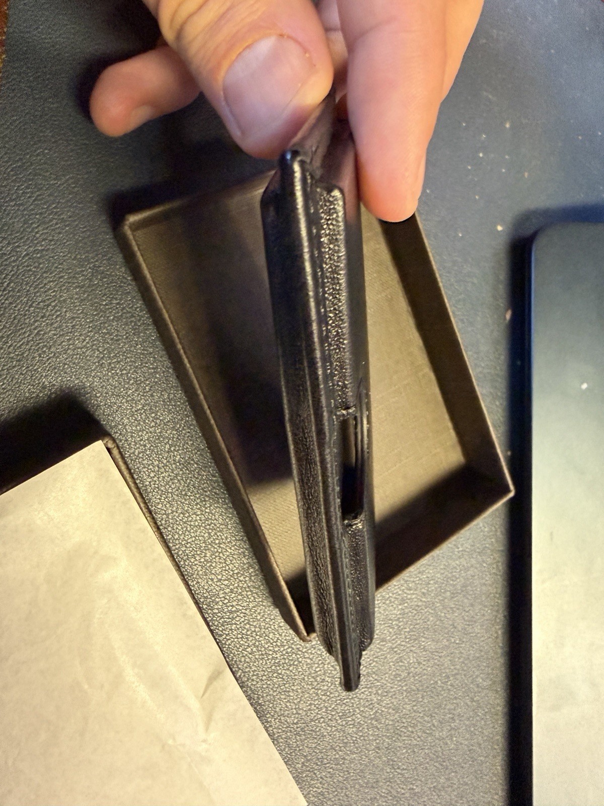 NEW Patek Philippe Calatrava Black Calfskin Cardholder Card Wallet - AD VIP Gift