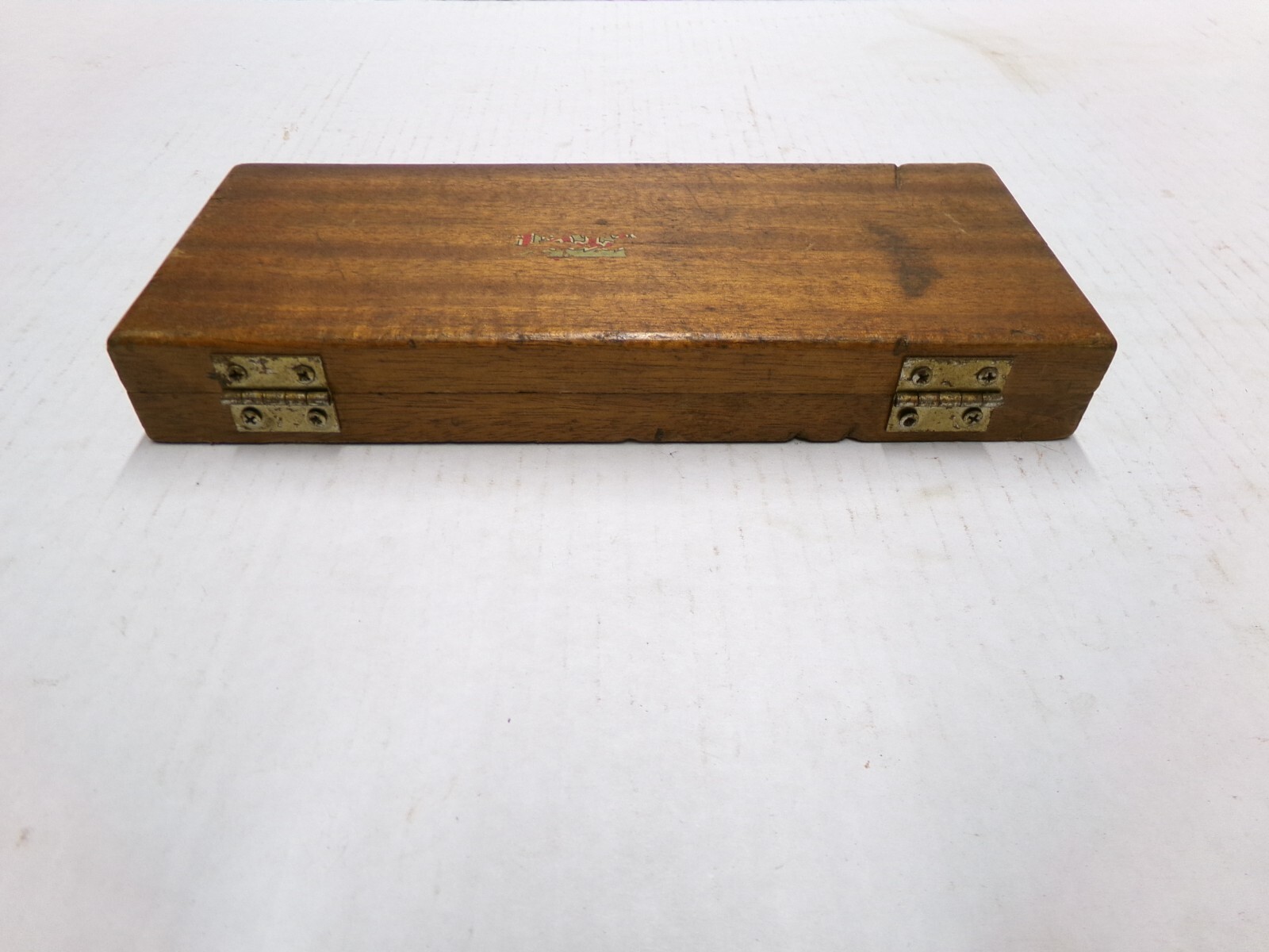 Starrett No 360 Protractor In Wooden Case Incomplete