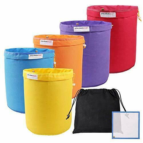 Bubble Bags 5 Gallon 5 Bag Set Herbal Ice Bubble Hash Bags Essence Extractor Kit