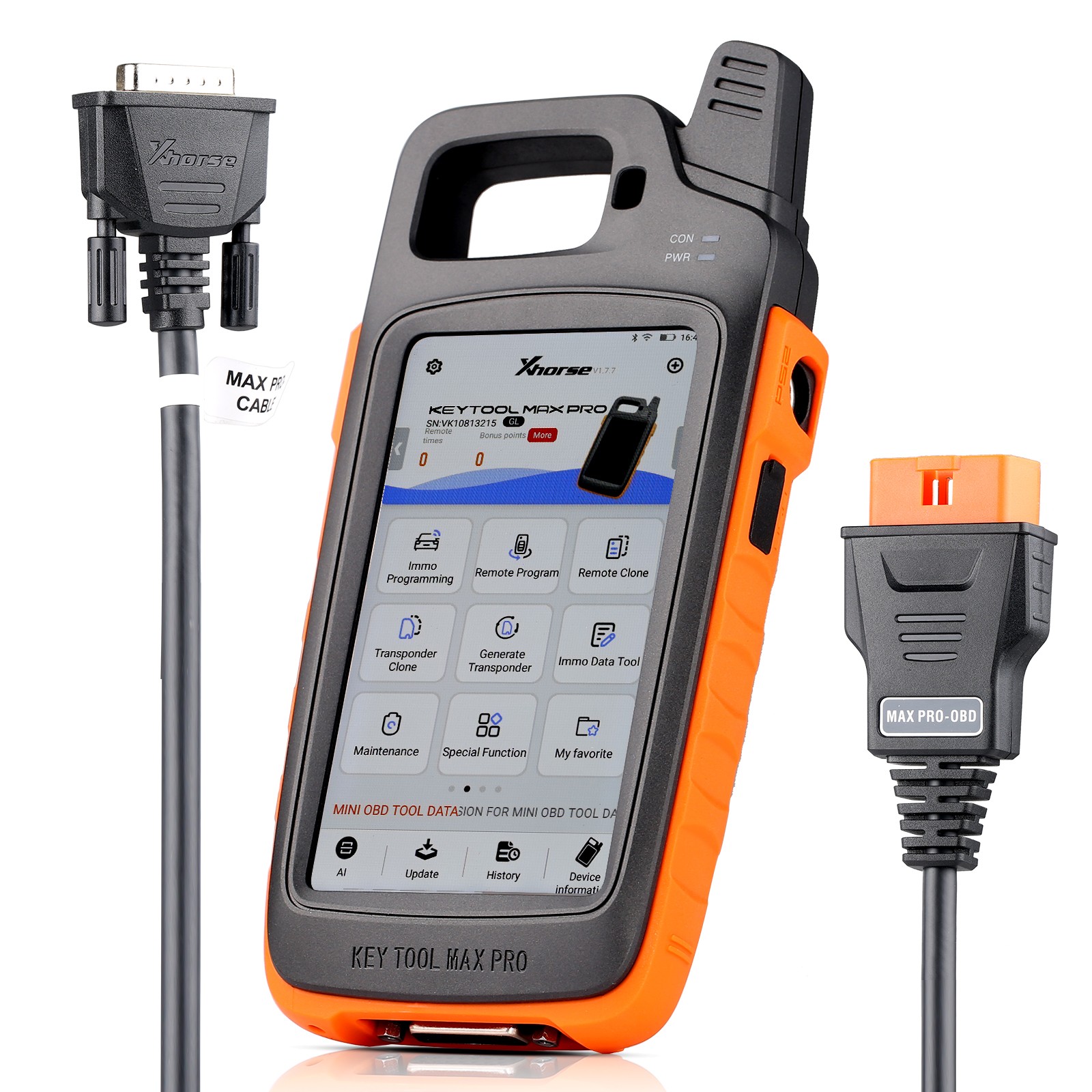 Xhorse VVDI Key Tool Max PRO Combines Key Tool Max and Mini OBD Tool Functions