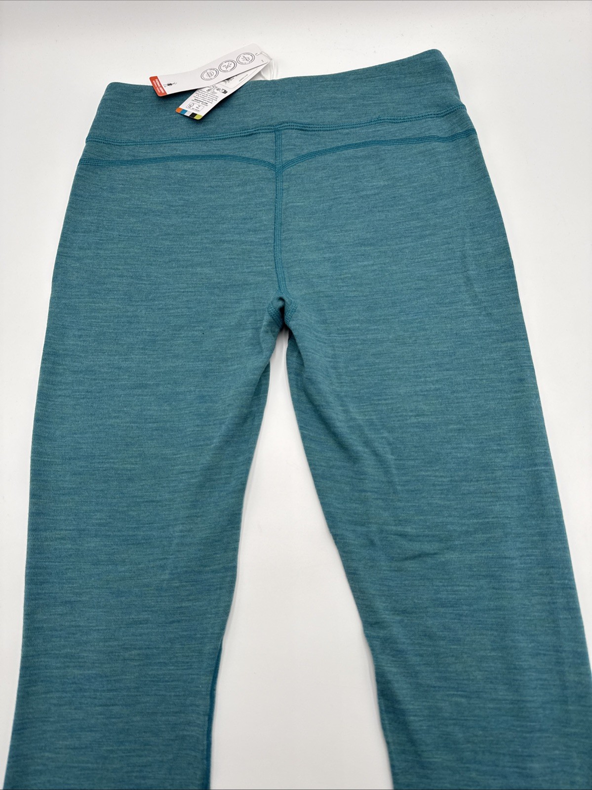$115 Smartwool Women's Thermal Merino Base Layer Bottom-Cascade Green - Medium