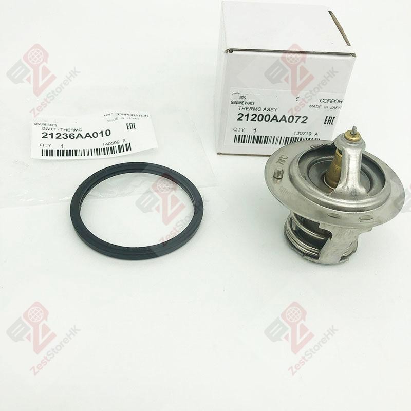 NEW For Subaru Thermostat & Gasket Kit Legacy Forester Outback Impreza WRX OEM