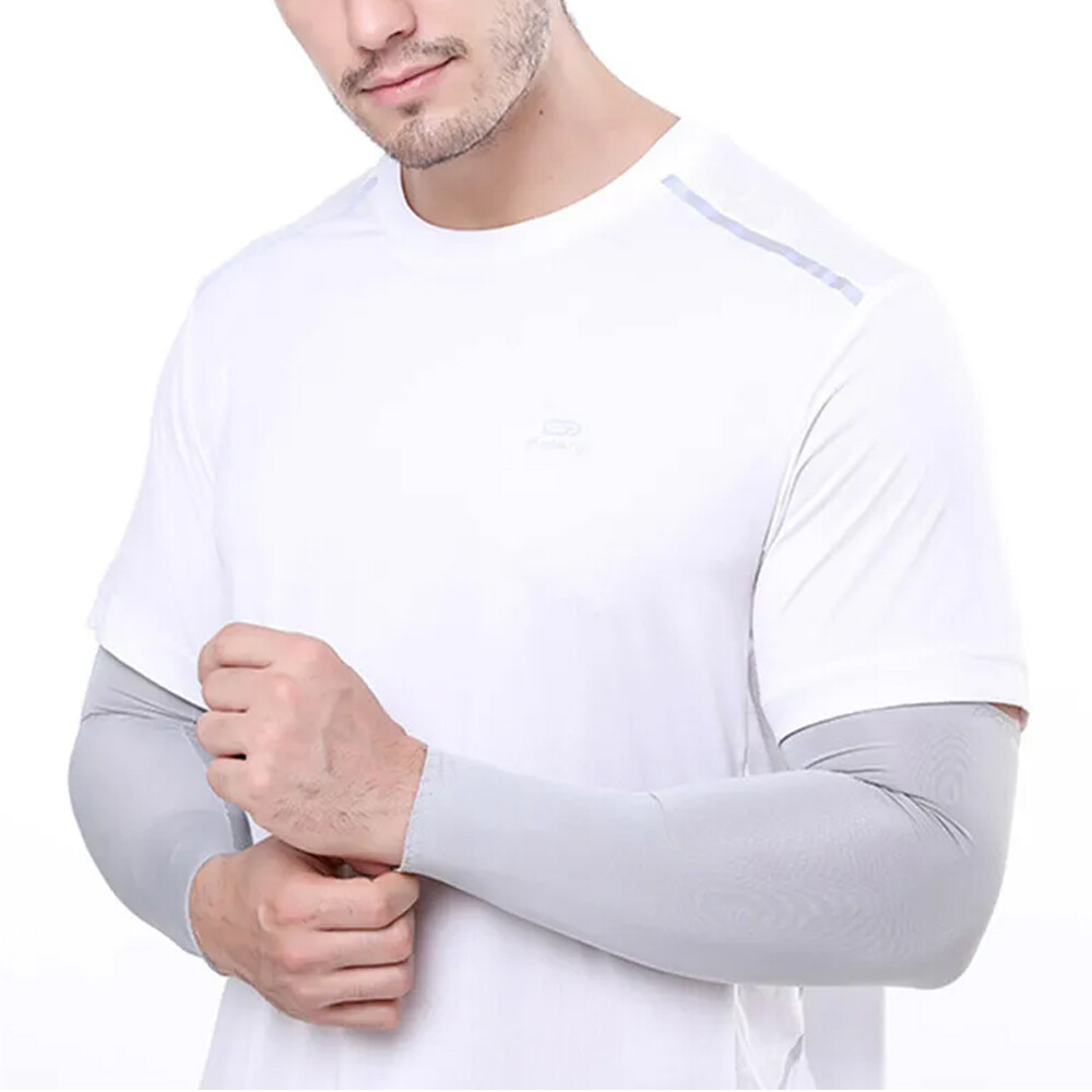 Summer Cooling Arm Sleeves Cover UV Sun Protection Sports Outdoor for Men Women