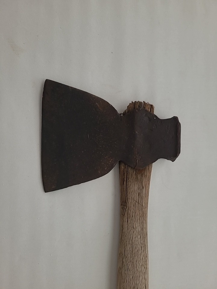 Antique/Vintage? Hewing Axe Hatchet with Wooden Handle