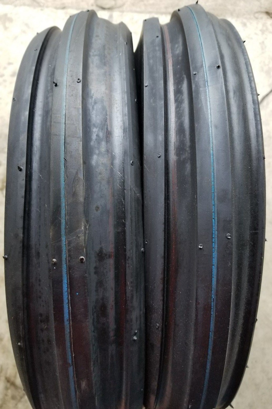 2 - 4.00-8 4P Deestone Tri Rib F-2 TIRES and TUBES DS5106 FreeShip 4.00x8 4.00/8