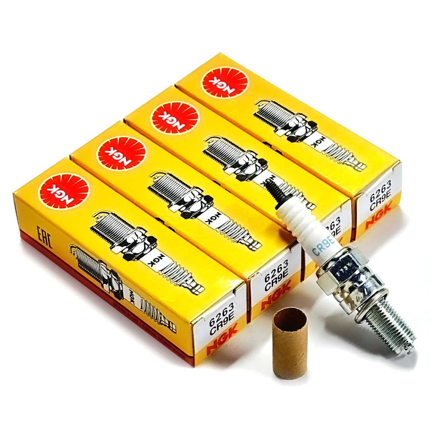 NGK Spark Plugs Suzuki GSX-R750 R600 R1100 R1000 R1300 HAYABUSA CR9E Set of Four