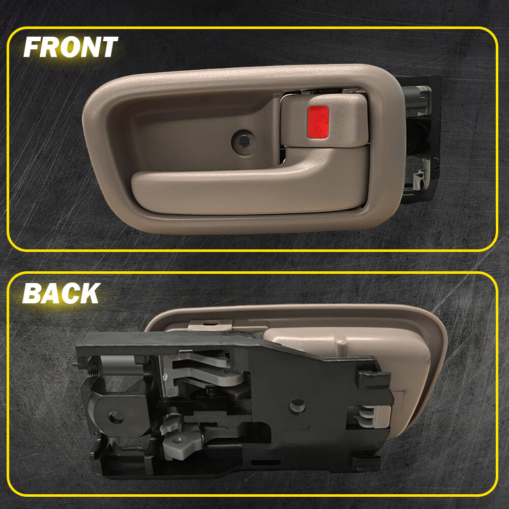 For 2000-2006 Toyota Tundra Pair Front Interior Door Handle Left & Right Beige