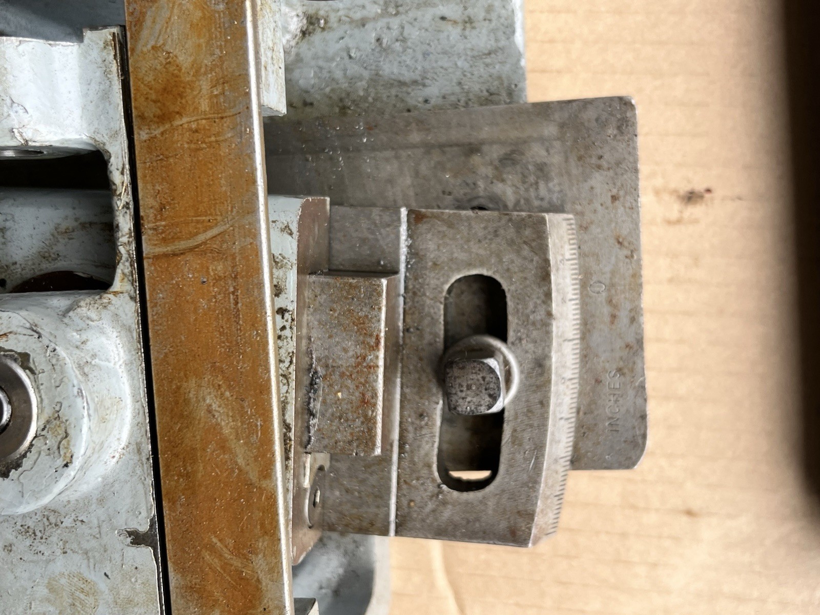 Sheldon 10” Lathe Saddle & Taper Attachment PARTS - NOT COMPLETE SEE PHOTOS