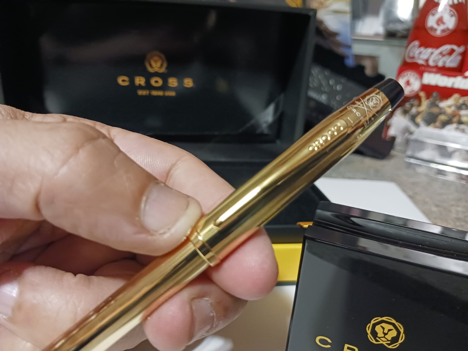 NEW Cross USA Classic Century II 23kt Gold Ballpoint Pen $300 CHRISTMAS GIFT