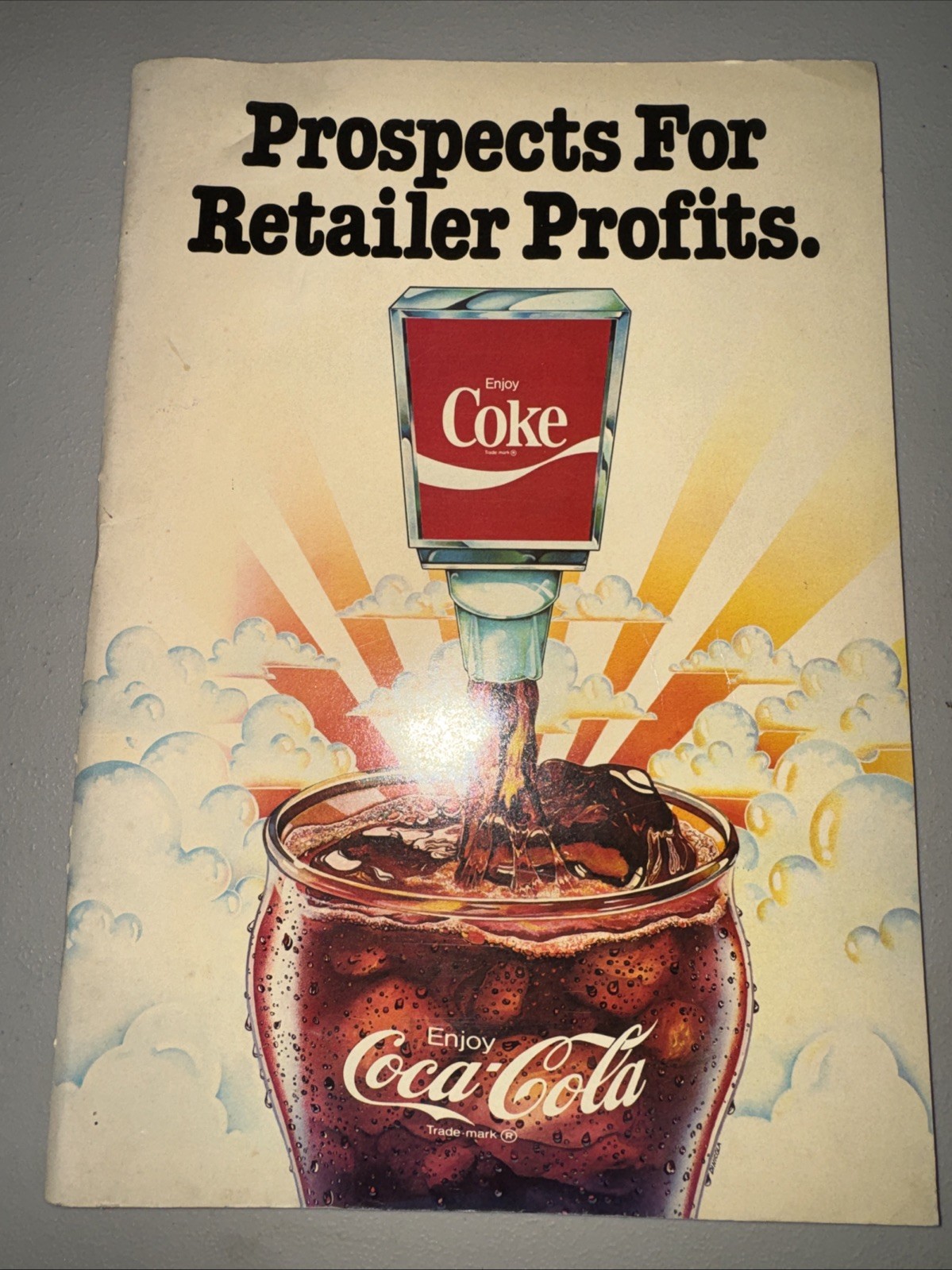 1982 Coca Cola Fountain Sales Advertising Manual