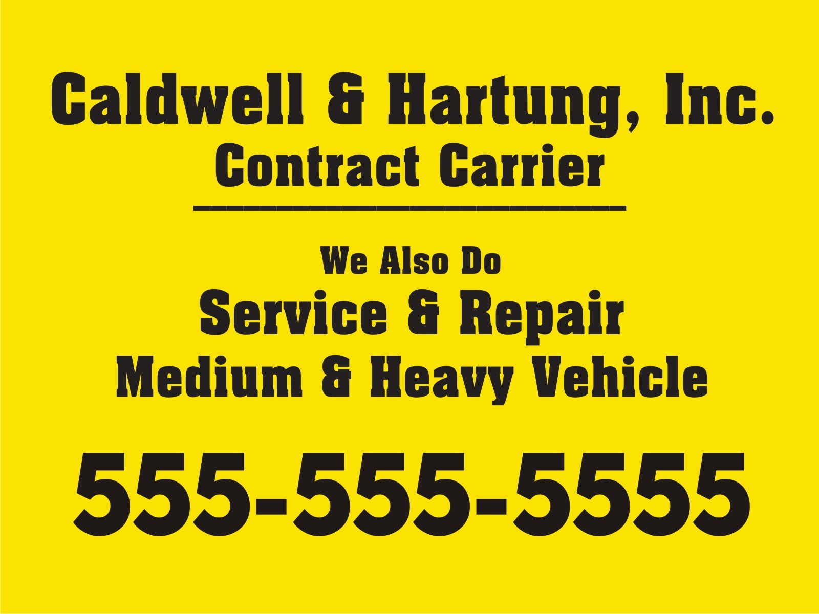 25 18x24 Full Color Custom Yard Signs - Printed Two Sides