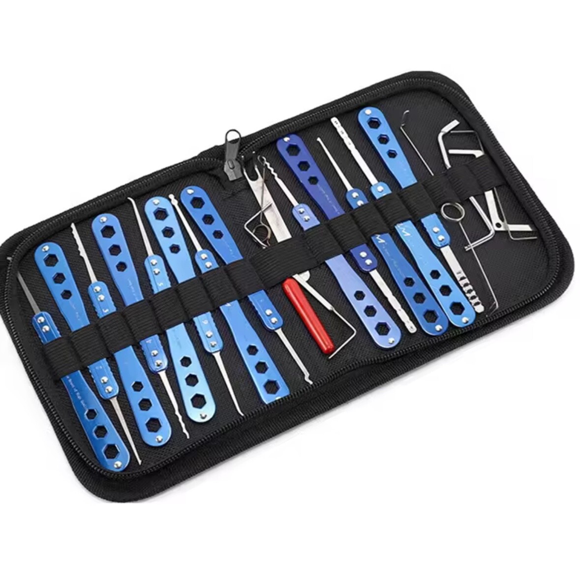 Broken Key Extractor Lock Pick Set 29pcs with Bag Repair Tool for Lock Cylinder