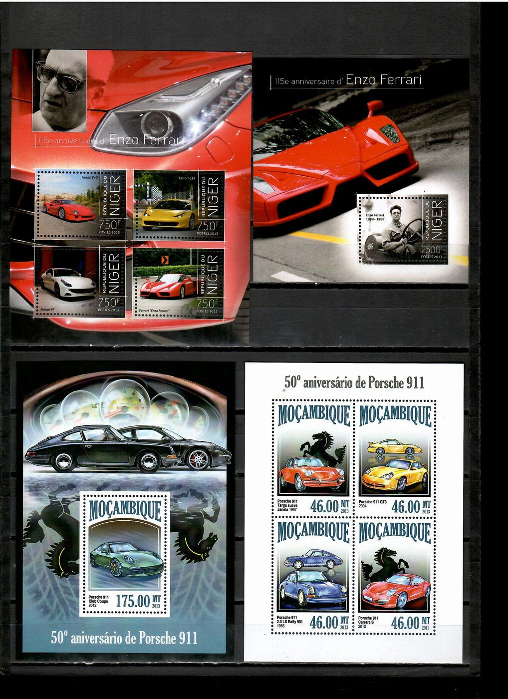 CARS / AUTOMOBILES [Pt.2] Collection 60 s/s Michel CV 707.50€ MNH #CNA424
