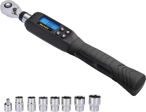 Durofix RM601-34 3/8" & 1/2" Heavy Duty Digital Torque Wrenches Combo Kit