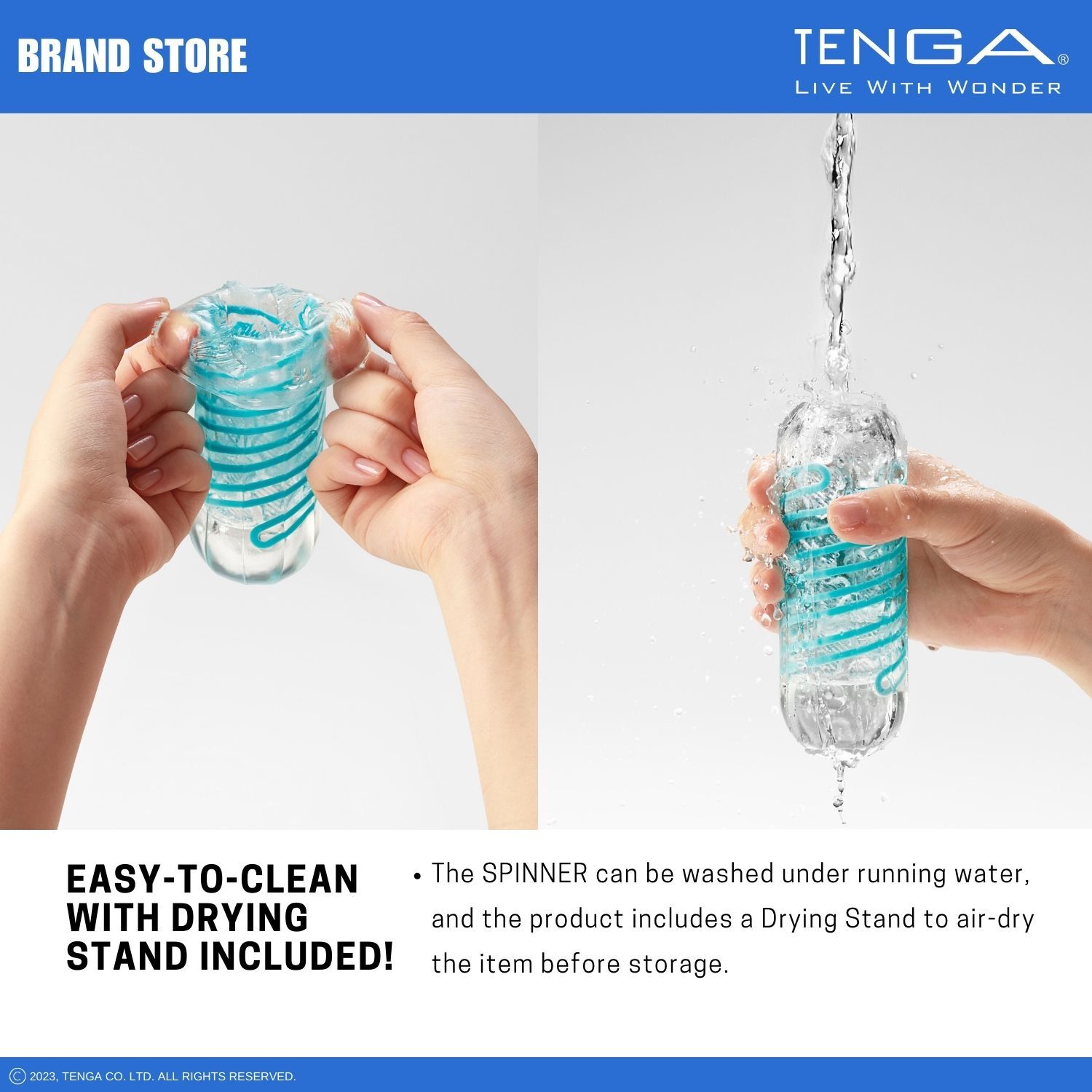 TENGA SPINNER Reusable Spiral-Motion Male Masturbator/Stroker NIB NWT