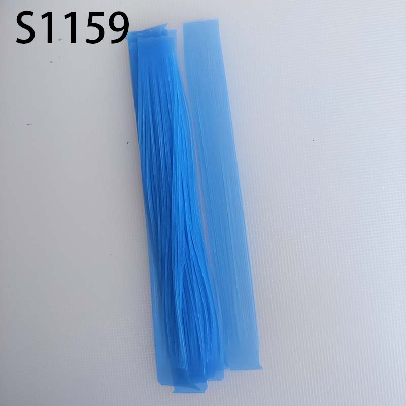 Std1159-1192 Silicone Skirt Tab Replacement Material Jig Lure Skirts 100ct