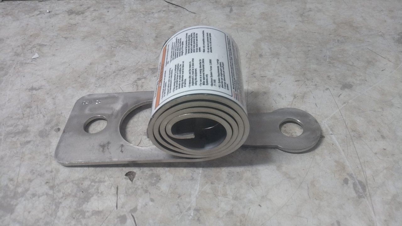 Honeywell Miller SG416/60FT 310 Lb Weight Cap 60 Ft L Horizontal Lifeline Kit