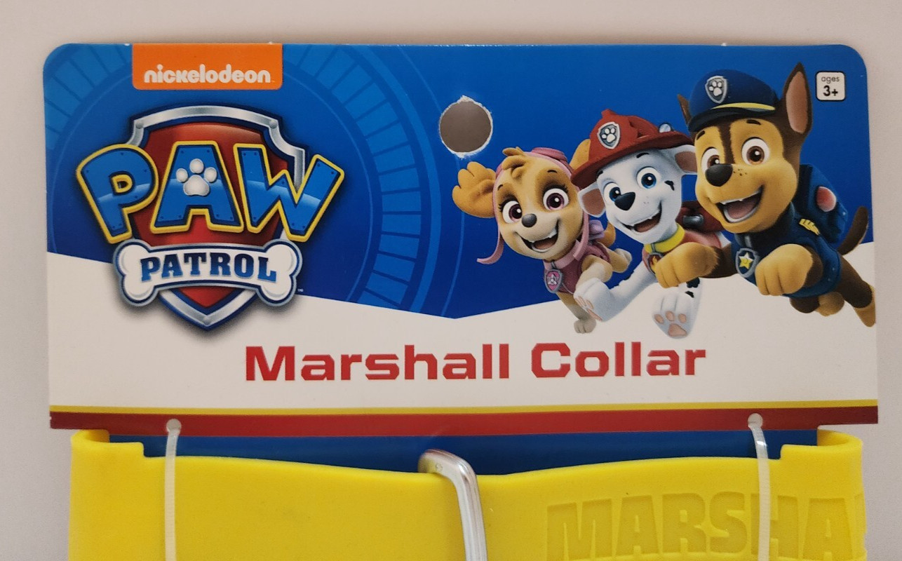 Paw Patrol Marshall Collar Light Up Spirit Halloween Costume Cosplay Brand New