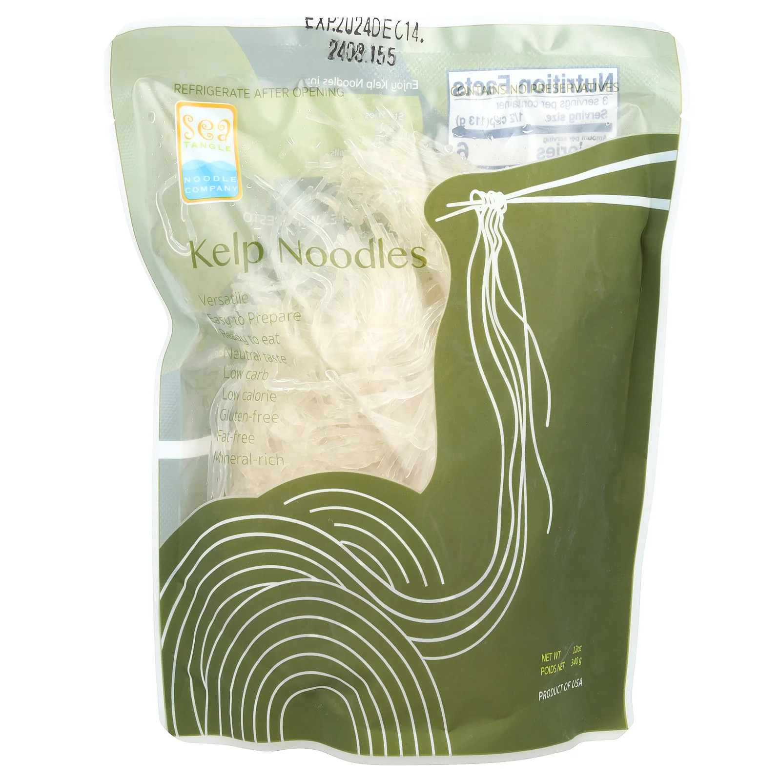 Kelp Noodles, 12 oz (340 g)