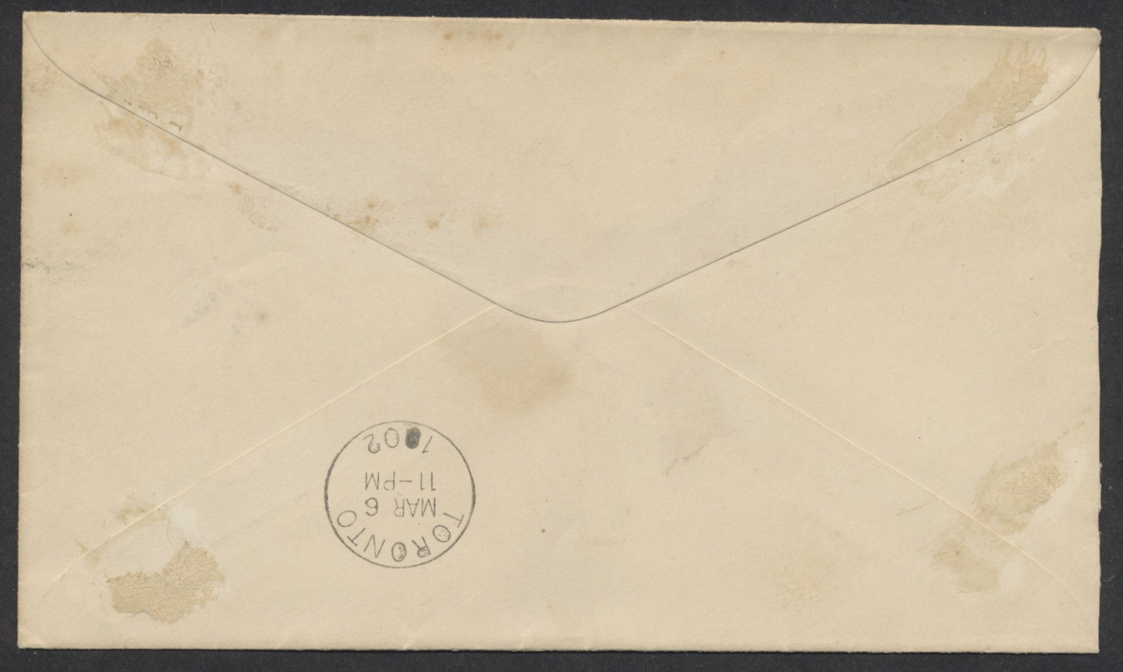 1902 #EN10 Widowed Queen PSE #E1 Special Delivery London ONT to Toronto Same Day