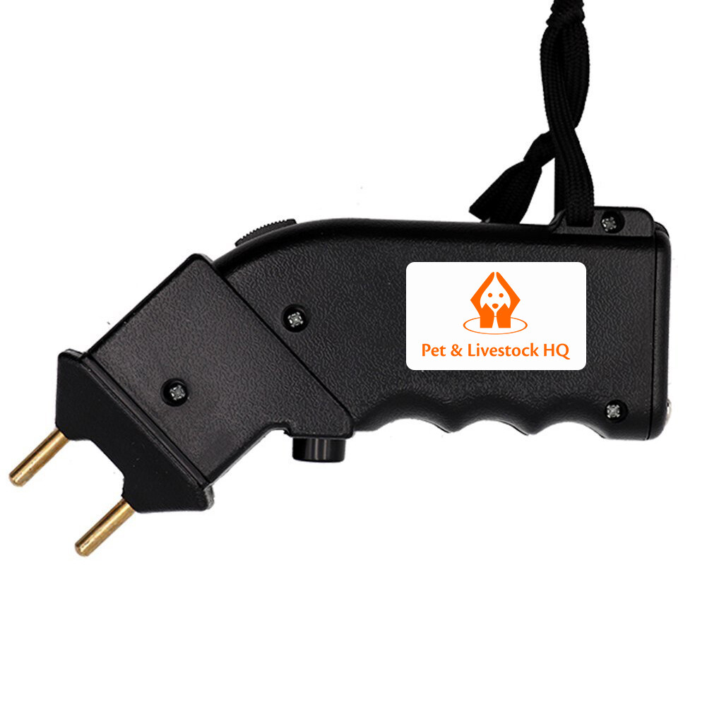 Electric cattle prod prodder 4000V shock handheld cow livestock stock battery